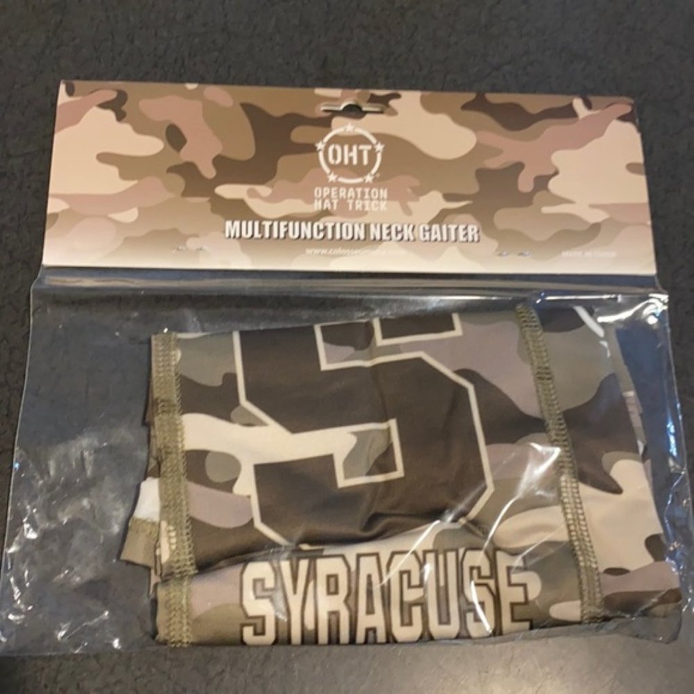 OHT Syracuse Multifunctional Neck Gaiter New